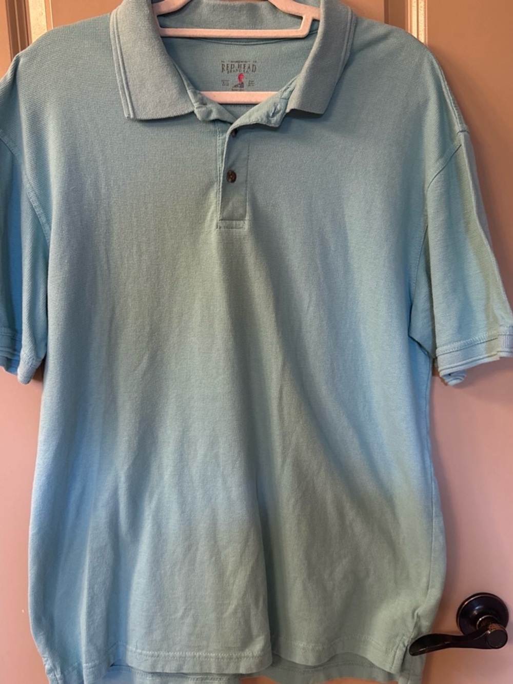 RedHead Men's Polo in Pale Blue